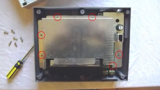 une photo blindage dezonage nintendo nes